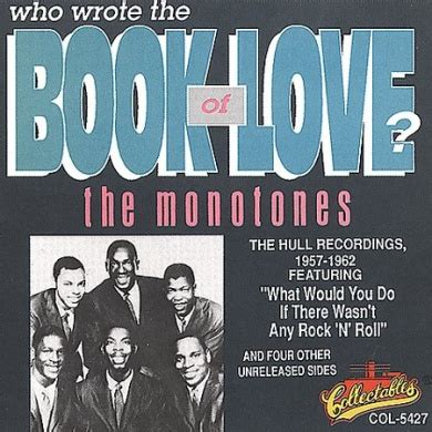 Who Wrote the Book of Love?, The Monotones - Shop Online for Music in ...