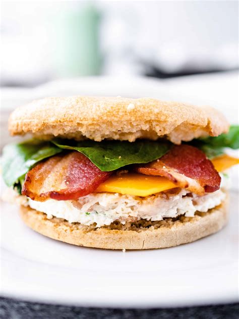 Make-ahead Egg White Breakfast Sandwiches (Gluten-free) | Kickass Baker