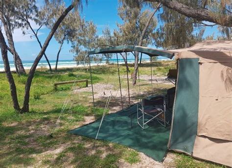 Man accuses state government, QYAC of destroying his Straddie camping ...