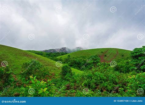 Beautiful Morning View of Vagamon Meadows and Sky Stock Photo - Image of climate, foliage: 153897100