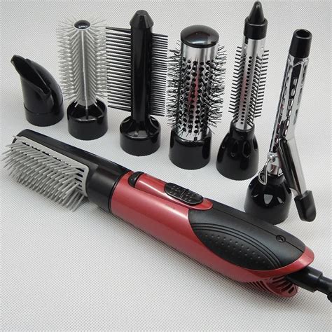 Multifunctional electricbrush hair dryerhot air rotating hair brush ...