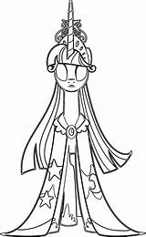 Princess Twilight Sparkle Coloring Page 483  Wecoloringpagecom sketch template