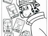 Asu Sparky Coloring Page Pages sketch template