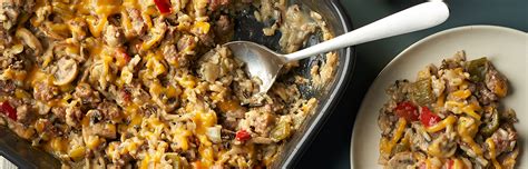 Hearty Sausage & Rice Casserole - Swanson