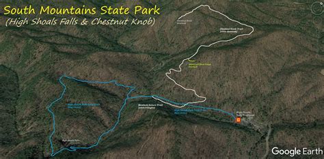 South Mountain State Park Nc Map - Get Latest Map Update