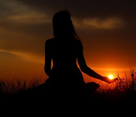 Girl Silhouette Sunset Photography Wallpapers - Wallpaper Cave