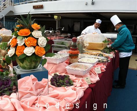 foodesign: cruise food presentations