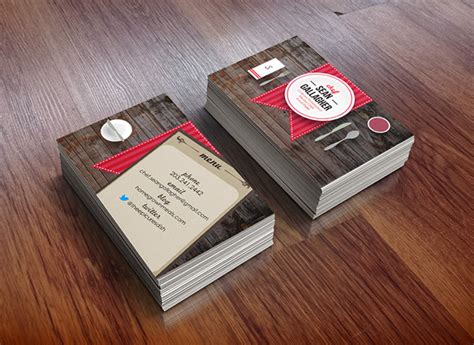 Chef Business Cards on Behance