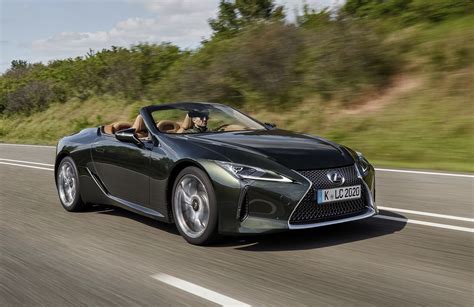 Lexus LC 500 Convertible is Truly Something to Behold