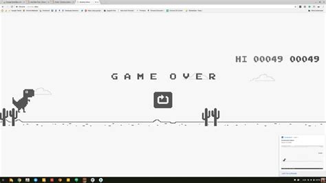 Chrome Dino Easter Egg Getting Touch Screen Support