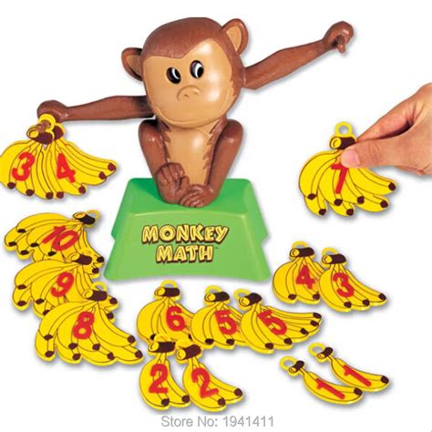 Monkey Math Balance Scale Children Baby Learning Educational Toys|monkey math|learning education ...