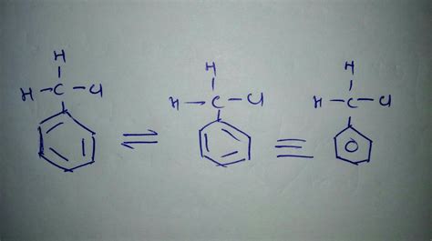 Write the structure and iupac name of benzyl chloride - Brainly.in