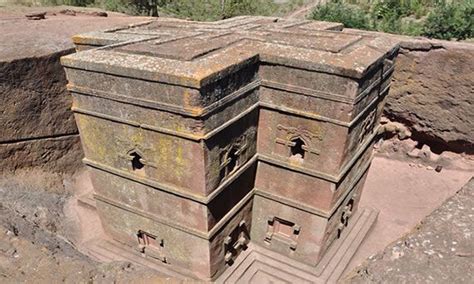 Lalibela the 11 rock hewn churches built from one rock by King lalibela in the late 13 century ...