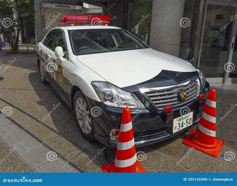 Police Car, Shinjuku City, Tokyo, Japan Editorial Image - Image of ...