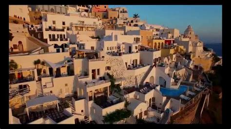 Santorini - Greece | Aerial video - YouTube