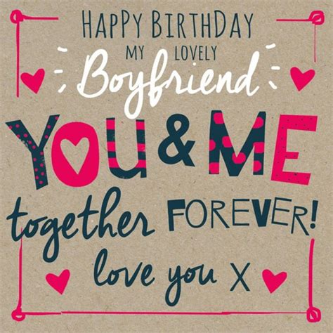 Cute Birthday Quotes For Boyfriend