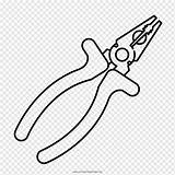 Pliers Coloring Page sketch template