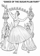 Sugar Plum Fairy Coloring Pages sketch template
