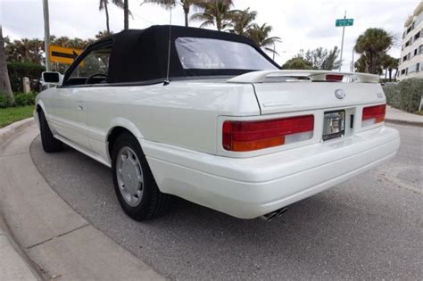 1992 INFINITI M30 CONVERTIBLE LOW MILES EXCELLENT CONDITIONS for sale ...