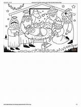 Adoration Of The Magi Coloring Page  Free Printable Pages PDF sketch template