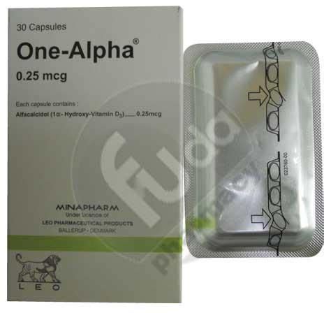 One Alpha 0.25 Mcg 30 Capsule 3 Strips price from fouda in Egypt - Yaoota!