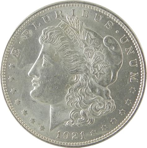 1921 Silver Morgan Dollar AU Lot of 1 Coin - Imperial Coin Exchange