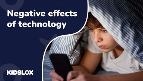 Help With Negative effects of technology | Kidslox