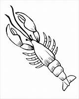 Lobster Coloring Pages  ColoringBay sketch template