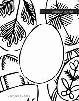 20  Easter Coloring Pages Free Printables – Canary Jane sketch template