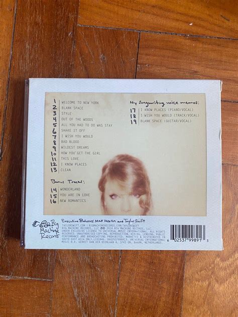 Taylor Swift 1989 Deluxe edition, Hobbies & Toys, Music & Media, CDs ...