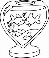 Kissing Fish Coloring Pages sketch template