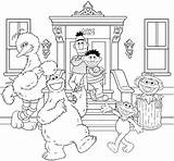 Oscar The Grouch Coloring Pages  Best For Kids sketch template