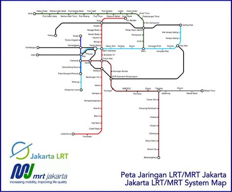 Lrt map Jakarta - Jakarta lrt map (Java - Indonesia)