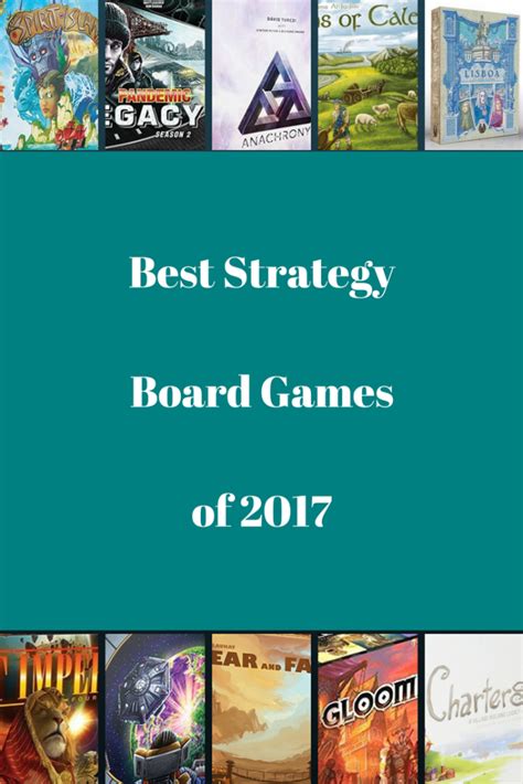 Best Strategy Board Games of 2017 - Board Games