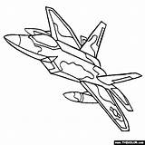 F 22 Drawing sketch template