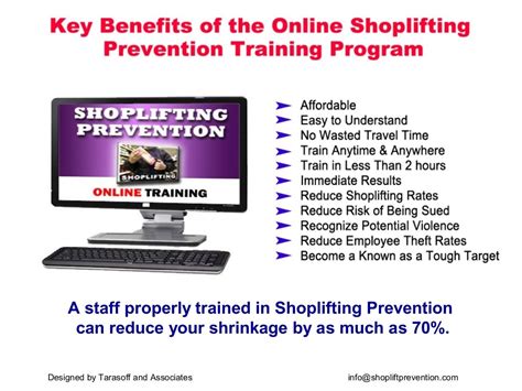 Shoplifting Prevention Training