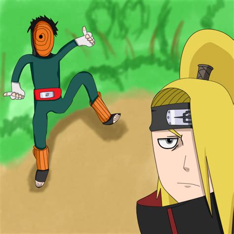 Deidara and tobi by Jimbobads on DeviantArt