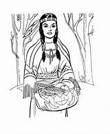 Native American Coloring Pages  Best For Kids sketch template
