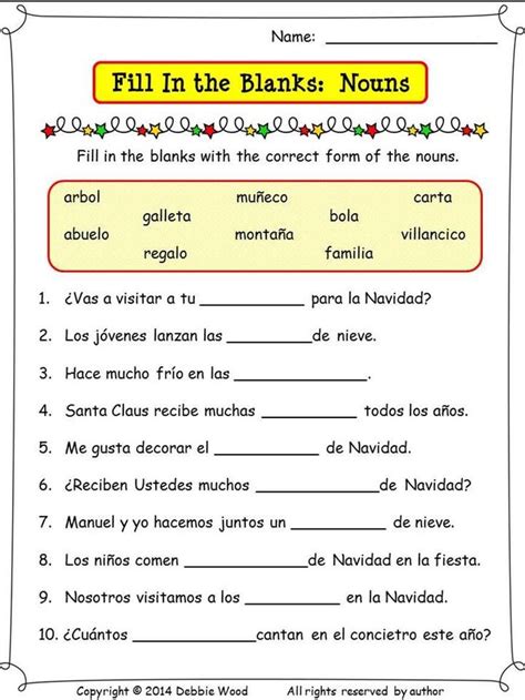 Teaching English To Spanish Speakers Worksheets