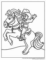 Rodeo Coloring Pages sketch template