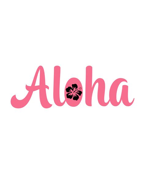 Aloha flowers aloha beaches logo t-shirt design 23089902 Vector Art at Vecteezy