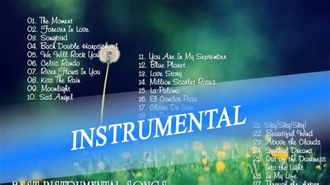 Best Instrumental Songs Of All Time || Instrumental Music Collection ...