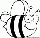 Coloring Pages Of Honey Bees  Home sketch template