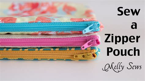 How to Sew a Zipper Pouch