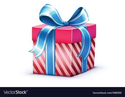 Present box Royalty Free Vector Image - VectorStock