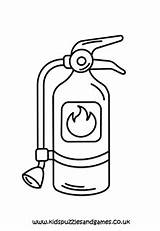 Extinguisher Fire Patents Sketch Coloring Page sketch template