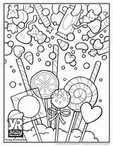 Candy Coloring Page  Young Rembrandts Shop sketch template
