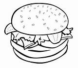 Junk Food Coloring Pages  ColoringMecom sketch template