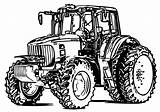 Tractor Coloring Pages sketch template