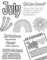 July Coloring Pages For Kids And Adults sketch template
